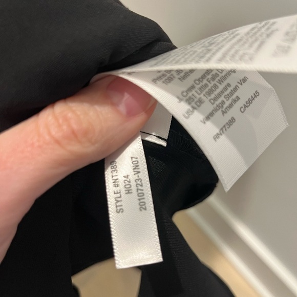 Madewell Asymmetric Midi Skirt Size 2 in True Black NEW NT389 $118 - Picture 13 of 13